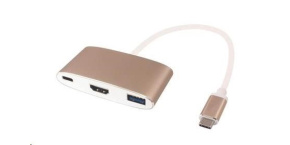 PREMIUMCORD Převodník USB3.1 na HDMI + USB3.0 + PD