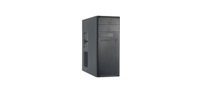 CHIEFTEC skříň Elox Series HQ-01B-OP, Miditower, USB 3.0, Black, bez zdroje