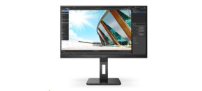 AOC MT IPS LCD WLED 27" Q27P2Q - IPS panel, 2560x1440, D-Sub, HDMI, DP, USB, repro, pivot