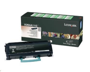 LEXMARK černý toner pro X264, X363, X364 (3 500 stran)