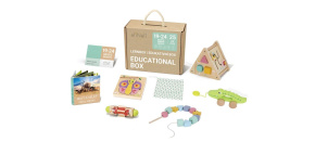 Sada naučných hraček pro děti od 1,5 roku (19–24 měsíců) - edukativní box