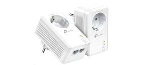 TP-Link TL-PA7027PKIT průchozí powerline set (AV1000,2xGbE, HomePlug AV2)