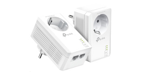 TP-Link TL-PA7027PKIT průchozí powerline set (AV1000,2xGbE, HomePlug AV2)