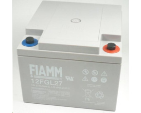 Baterie - Fiamm 12 FGL27 (12V/27Ah - M5), životnost 10let