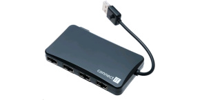 CONNECT IT USB 2.0 hub REVERSE se 4 oboustrannými porty