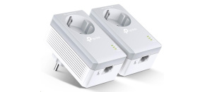 TP-Link TL-PA4010PKIT průchozí powerline set (AV600, 1x100Mb/s, HomePlug AV)