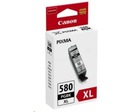 Canon CARTRIDGE PGI-580XL pigmentová černá pro PIXMA TS615x, TS625x,  TS635x, TR7550, TS815x (400 str.)