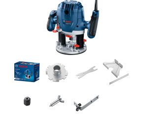 BOSCH GOF 130, horní frézka, 1.300 W, 11.000 – 28.000 ot/min, 6 – 8,0 mm