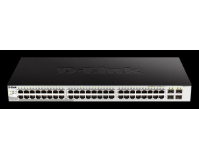 D-Link DGS-1210-52/ME/E 48-Port 10/100/1000BASE-T + 4-Port 1 Gbps SFP Ports Metro Ethernet