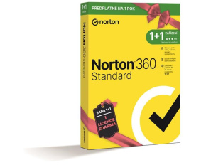 NORTON 360 STANDARD 10GB + VPN, 1+1 uživatel pro 1 zařízení na 1 rok BOX