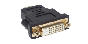 PremiumCord adaptér HDMI A - DVI-D M/F, pozlacené konektory