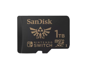 SanDisk MicroSDXC karta 1TB pro Nintendo Switch (R:100/W:90 MB/s, UHS-I)