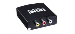 PREMIUMCORD převodník AV kompozitního signálu a stereo zvuku na HDMI 1080P