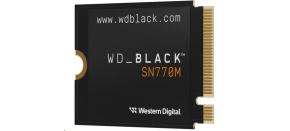 WD BLACK SSD NVMe 2TB PCIe SN 770M, Gen4 8 Gb/s, (R:5150, W:4900MB/s) M.2 2230-S3-M