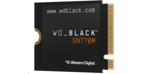 WD BLACK SSD NVMe 2TB PCIe SN 770M, Gen4 8 Gb/s, (R:5150, W:4900MB/s) M.2 2230-S3-M