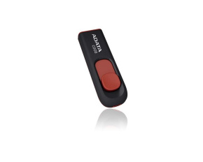 ADATA Flash Disk 16GB C008, USB 2.0 Classic, černá