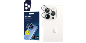 3mk HARDY Lens Protection Pro pro iPhone 15 Pro Max White