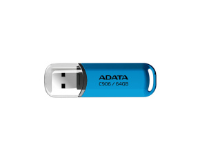 ADATA Flash Disk 64GB C906, USB 2.0, modrá