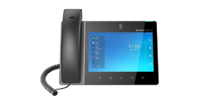 Grandstream GXV3480, IP video-telefon s Androidem 11, 16 linek, 16 SIP účtů, 2MPx CMOS kamera, Wi-Fi, 8" LCD