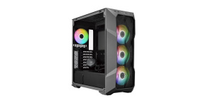 Cooler Master case TD500 MAX, Zdroj GX II Gold 850W, AIO ML360 Atmos MAX, 1x 120mm ARGB Fan, černá