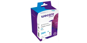 WECARE ARMOR cartridge pro HP Photosmart C5380,5510, 5515, C6380, černá/black+1C+1M+1Y/HC, 1x19/3x12ml