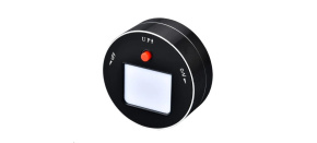 Viking zásuvkový modul A10, LED světlo 3W, černá