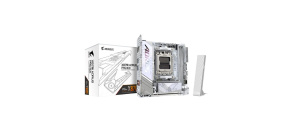 GIGABYTE MB Sc AM5 X870I AORUS PRO ICE, AMD X870, 2xDDR5, 1xHDMI, 1xThunderbolt, WiFi, Mini-ITX