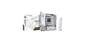 GIGABYTE MB Sc AM5 X870I AORUS PRO ICE, AMD X870, 2xDDR5, 1xHDMI, 1xThunderbolt, WiFi, Mini-ITX