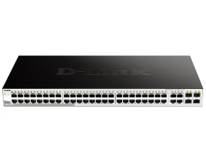 D-Link DGS-1210-48 52-port Gigabit Smart Switch, 48x GbE, 4x RJ45/SFP, fanless