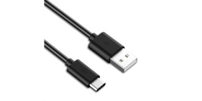 PremiumCord Kabel USB 3.1 C/M - USB 2.0 A/M, rychlé nabíjení proudem 3A, 1m, černá