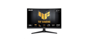 ASUS LCD 27" VG27VQM1B TUF Gaming 1920x1080, Full HD, Curved, 280Hz, ELMB, FreeSync, 1ms, 90% DCI-P3, HDMI, DP,VESA