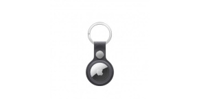 APPLE AirTag FineWoven Key Ring - Black