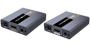 PREMIUMCORD HDMI extender na 120m přes jeden kabel Cat5/6, bez zpoždění