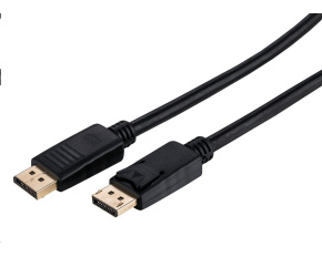 C-TECH kabel DisplayPort 1.2, 4K@60Hz, M/M, 2m