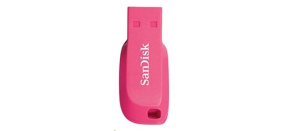 SanDisk Flash Disk 32GB Cruzer Blade, USB 2.0, růžová