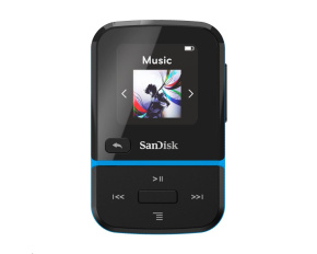 SanDisk Clip Sport Go MP3 Player 16 GB, Blue