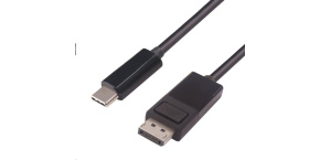 PremiumCord Převodník kabel 2m USB3.1 na DisplayPort, rozlišení 4K*2K@30Hz