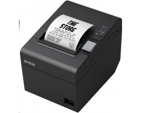 Epson TM-T20III, pokladní tiskárna, USB/LAN, 8 dots/mm (203 dpi), řezačka, černá