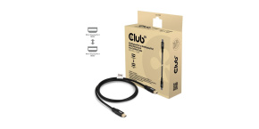 Club3D Kabel MiniDisplayPort 2.1 Certifikovaný, 10K60Hz, DSC1.2, UHBR10, 1m