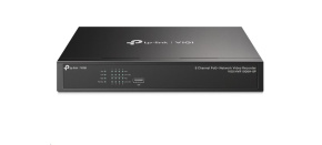 TP-Link VIGI NVR1008H-8P, videorekordér, 8 channels, 8xPoE, 1x100Mb/s LAN, 1xVGA,1xHDMI,2xUSB2.0