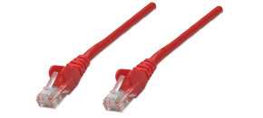 Intellinet Patch kabel Cat5e UTP 1m červený, cca