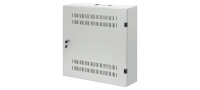 Intellinet Low-Profile 19" Cabinet, 4U Horizontal and 2U Vertical Rails, nástěnný rozvaděč, šedý