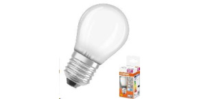 OSRAM LED STAR E27 4W/840 SCLP40W miniglobe studená