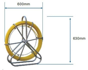 Protahovací pero sklolaminátové ve stojanu, délka 100m, průměr 6mm