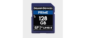 Delkin SD Prime 2000X UHS-II U3 (V60) R300/W100 128GB