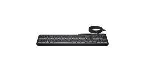 HP 400 Backlit Wired Keyboard - drátová podsvícená klávesnice CZ/SK