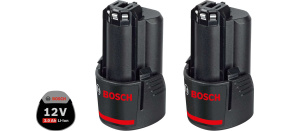 BOSCH GBA 12V 3.0Ah x2, akumulátor