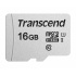 TRANSCEND MicroSDHC karta 16GB 300S, UHS-I U1 + adaptér