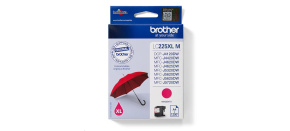 BROTHER INK LC-225XLM purpurový inkoust (až 1200 stran A4 dle ISO 24711)