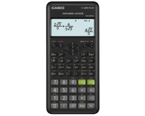 CASIO kalkulačka FX 82ES PLUS 2E, černá, školní, desetimístná